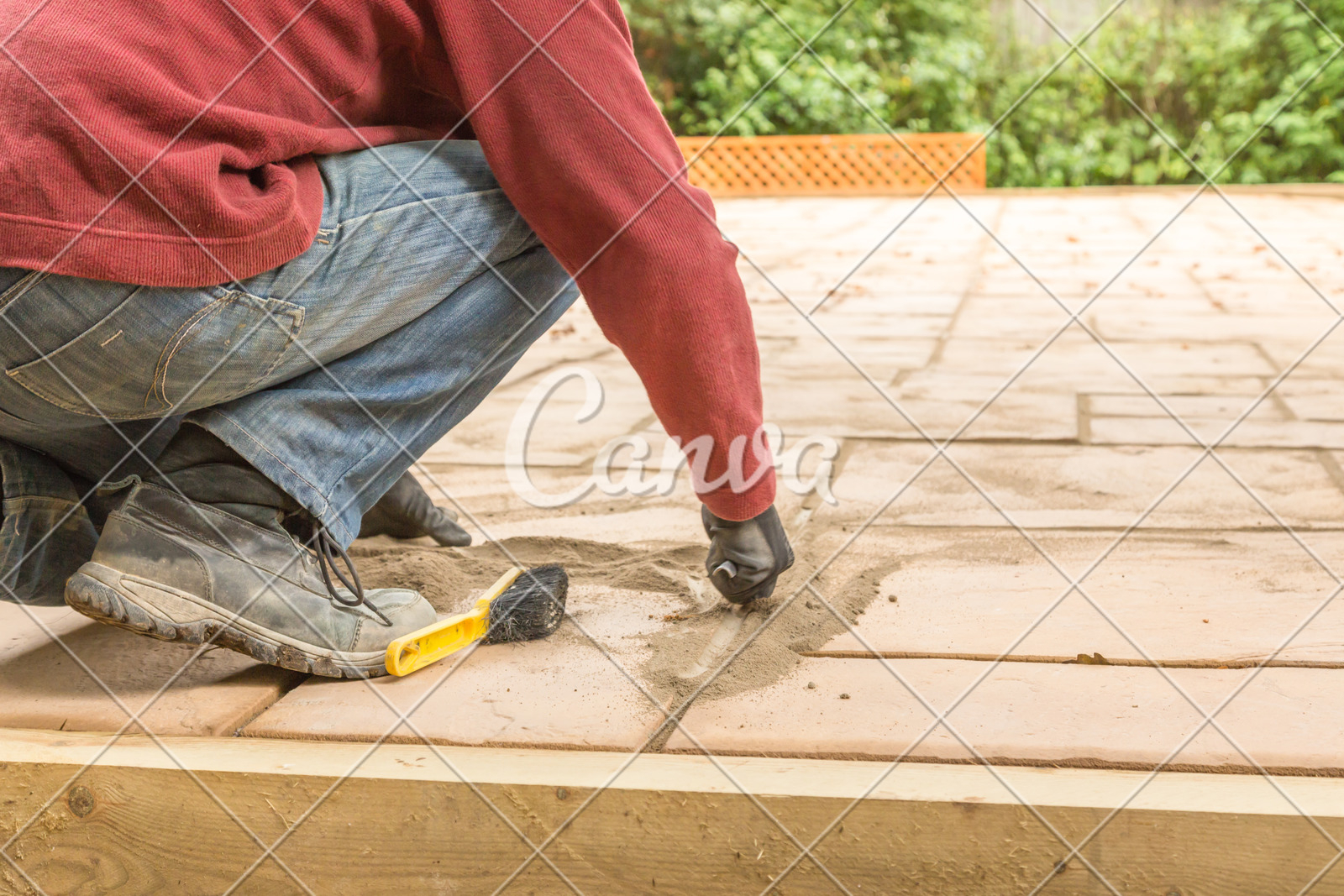 Pointing A Patio With Dry Grouting Cement Grouting Mix with regard to proportions 1600 X 1067