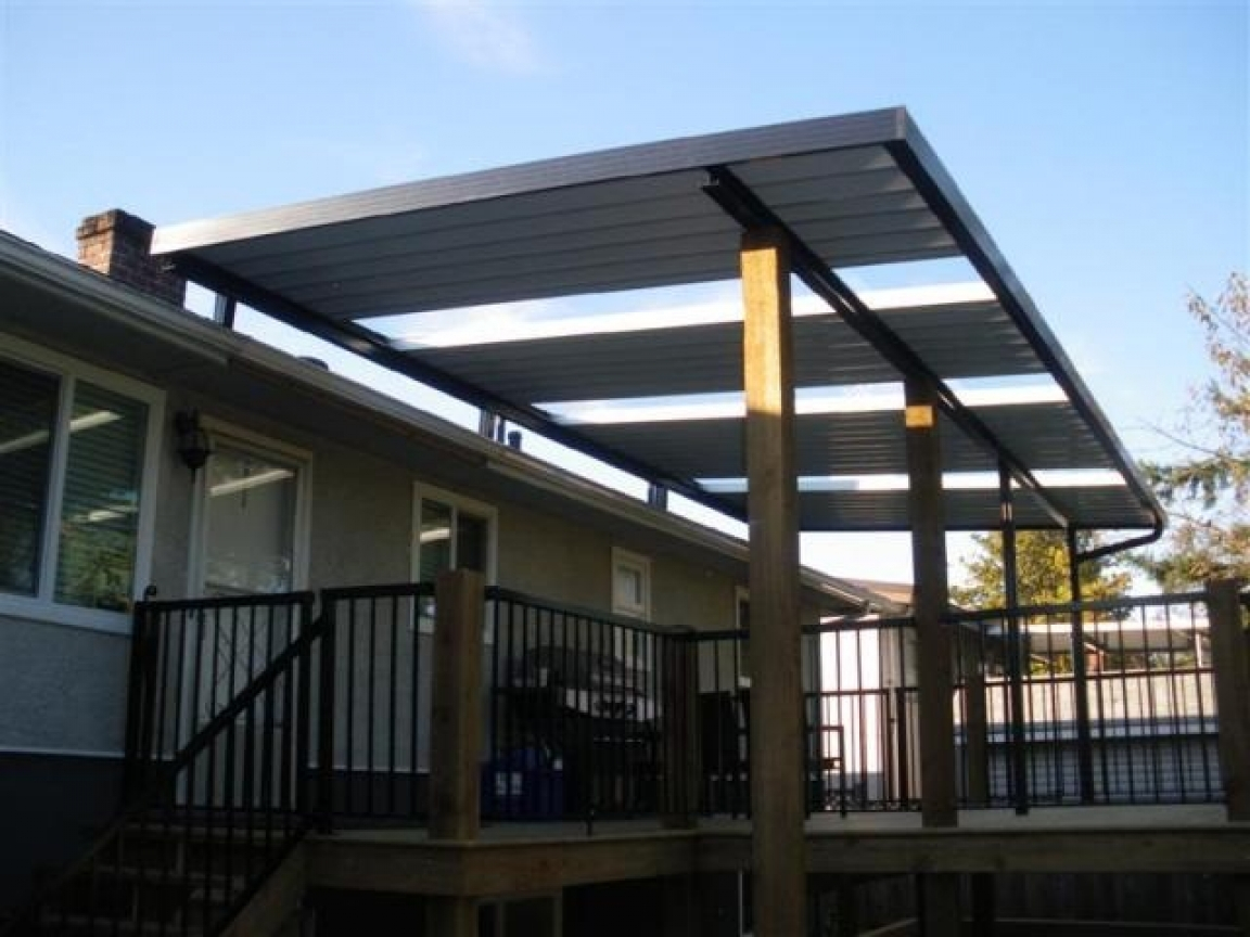 Polycarbonate Panel Patio Roof Clear Long Lasting Year pertaining to proportions 1152 X 864
