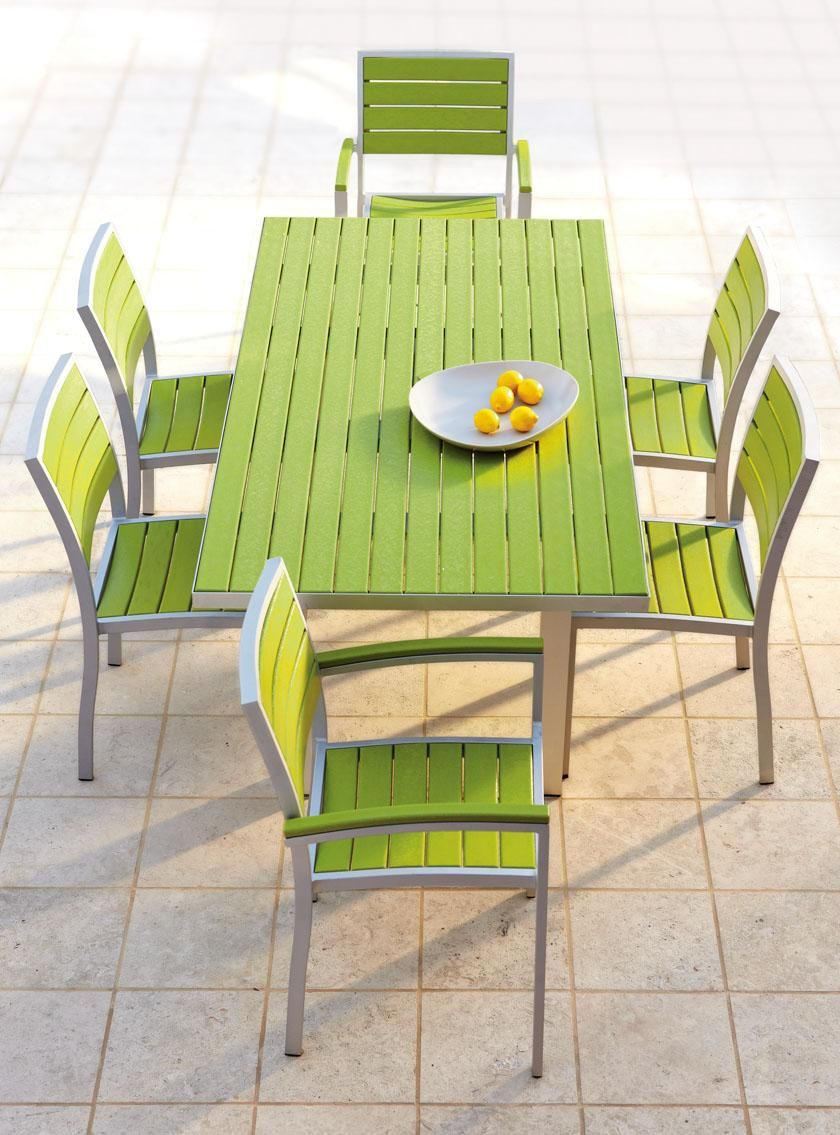 Polywood Rectangle Dining Table Recycled Plastic Outdoor inside dimensions 840 X 1135