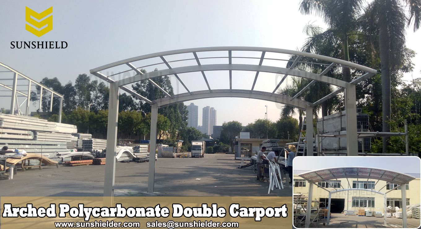 Premium Arched Aluminum Polycarbonate Carport Patio Cover regarding dimensions 1360 X 741