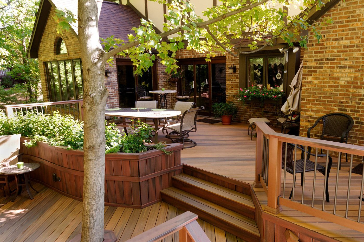 Raleigh Multi Level Decking More Than Just A Beautiful Deck in sizing 1400 X 933