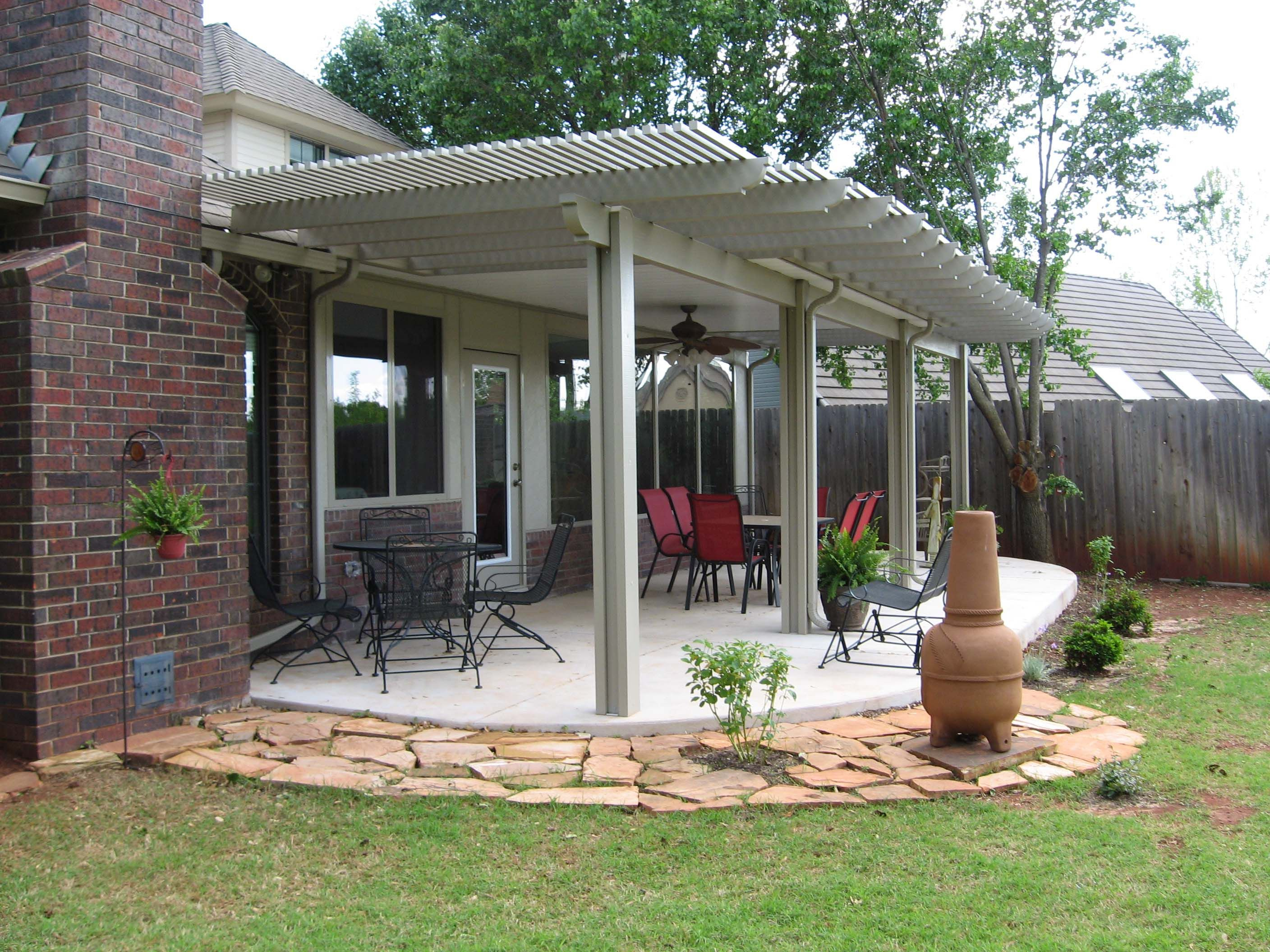 Relax Under A Patio Cover Or Arbor In Oklahoma City with sizing 2816 X 2112