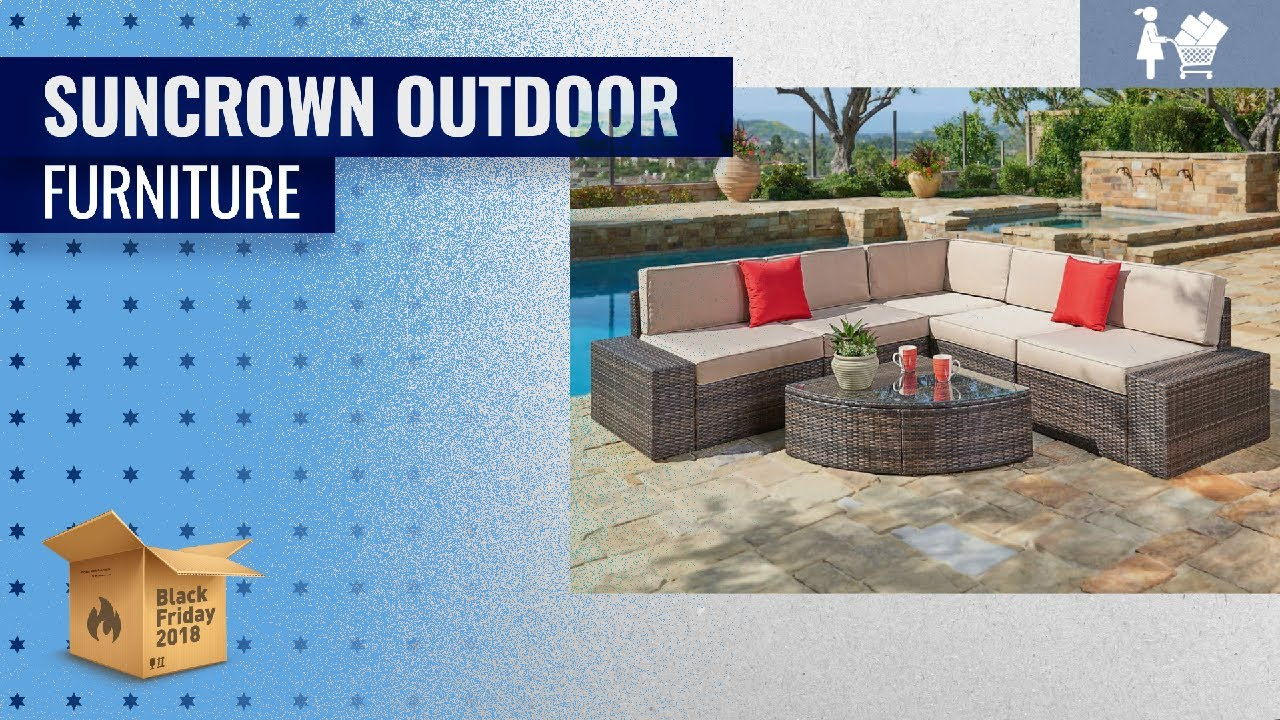 Save Big On Suncrown Outdoor Furniture Black Friday Cyber Monday 2018 Black Friday Guide with regard to size 1280 X 720