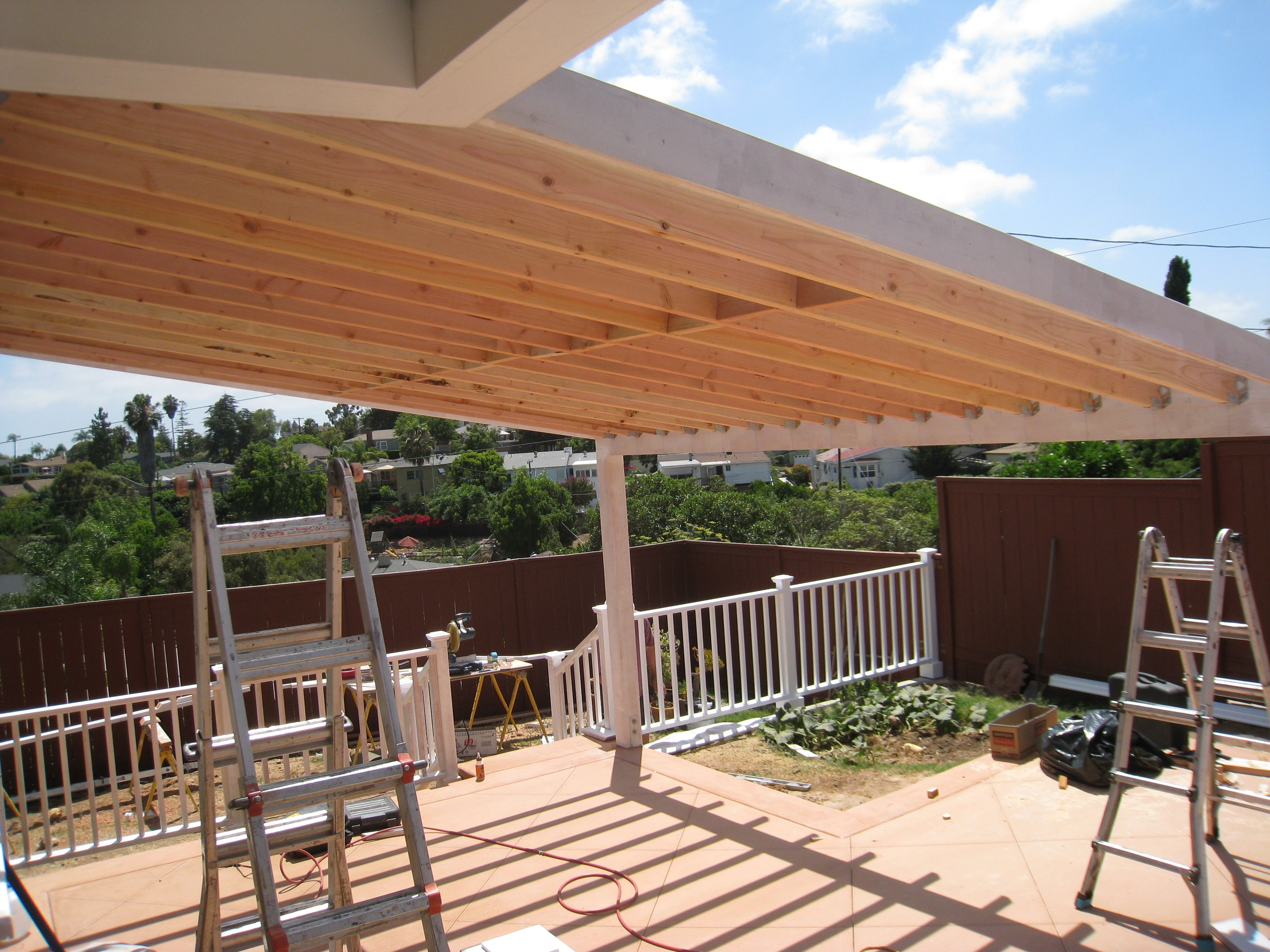 Shade Aluminum Patio Covered Wood Covers Vs Best Rate Repair with sizing 3264 X 2448