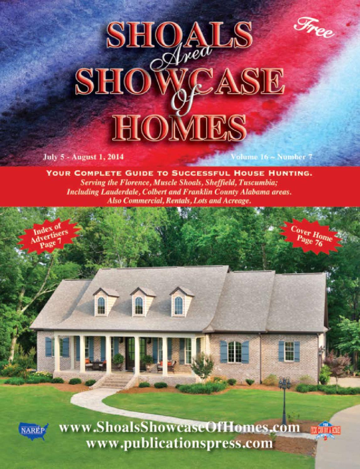 Shoals Area Showcase Of Home Vol 16 Iss 7 with sizing 1147 X 1494