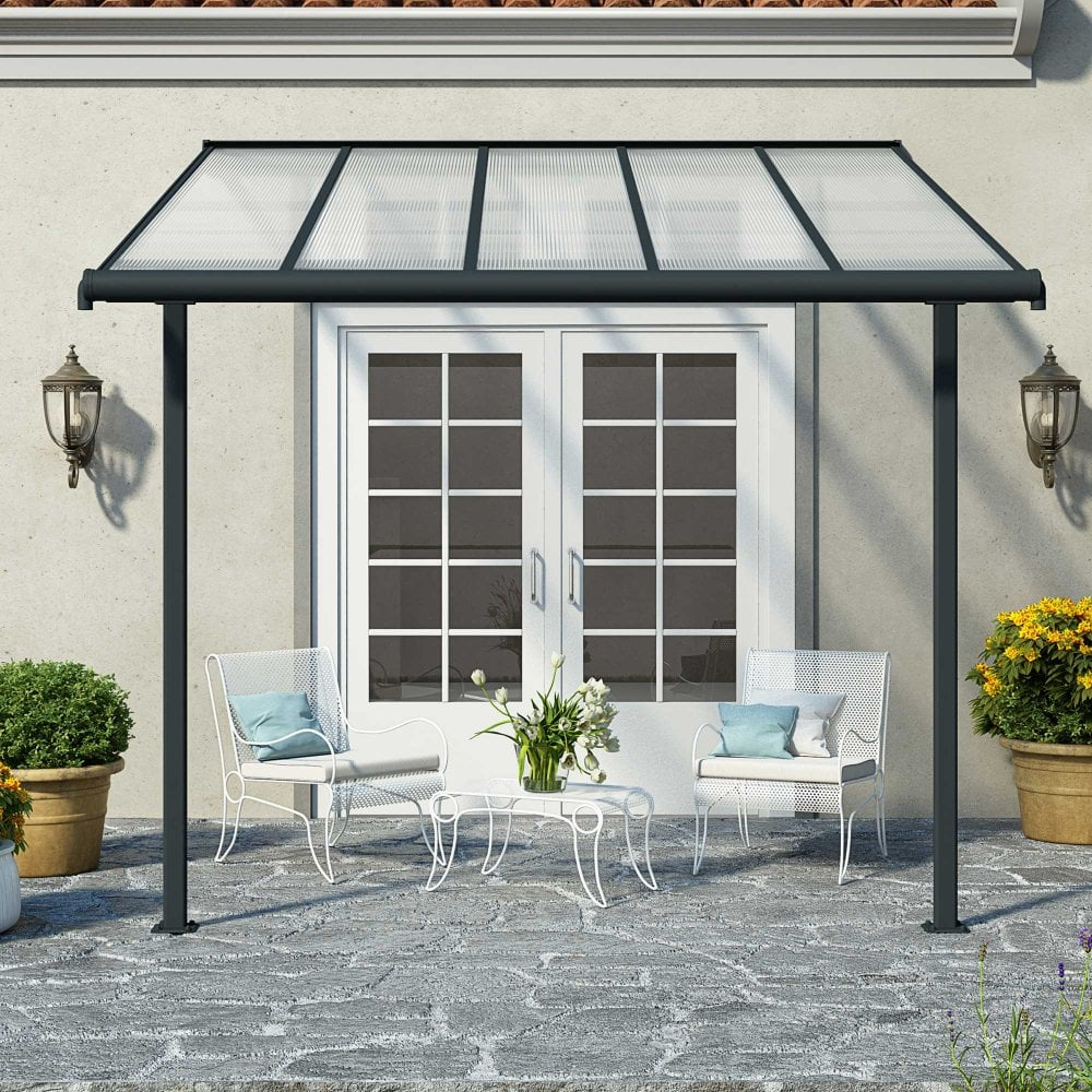 Sierra 3m X 305m Grey Patio Cover intended for size 1000 X 1000