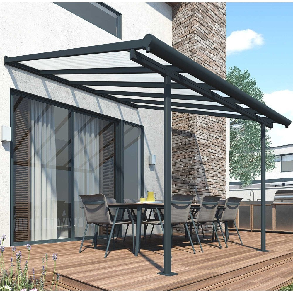 Sierra 3m X 305m Grey Patio Cover regarding proportions 1000 X 1000