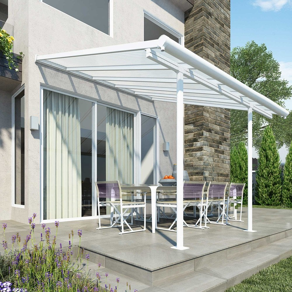 Sierra 3m X 305m White Patio Cover with regard to measurements 1000 X 1000