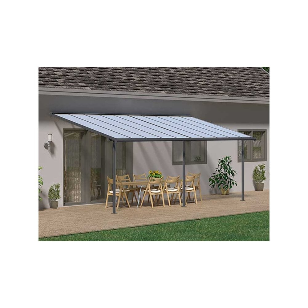 Sierra 3m X 61m Grey Patio Cover within dimensions 1000 X 1000