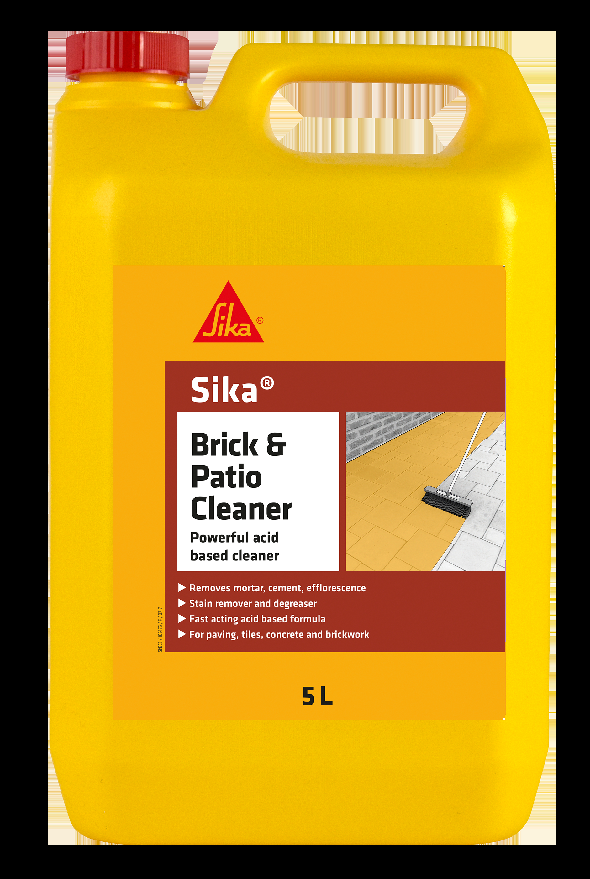 Sika Brick And Patio Cleaner Everbuild in dimensions 1882 X 2806