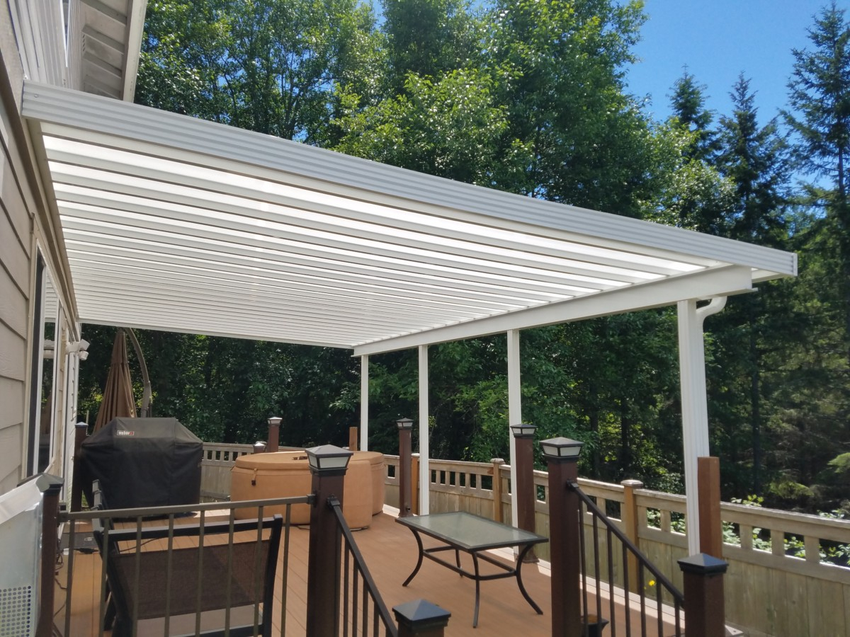 Skylight Patio Cover Installation In Tacoma Puyallup Enumclaw intended for sizing 1200 X 900