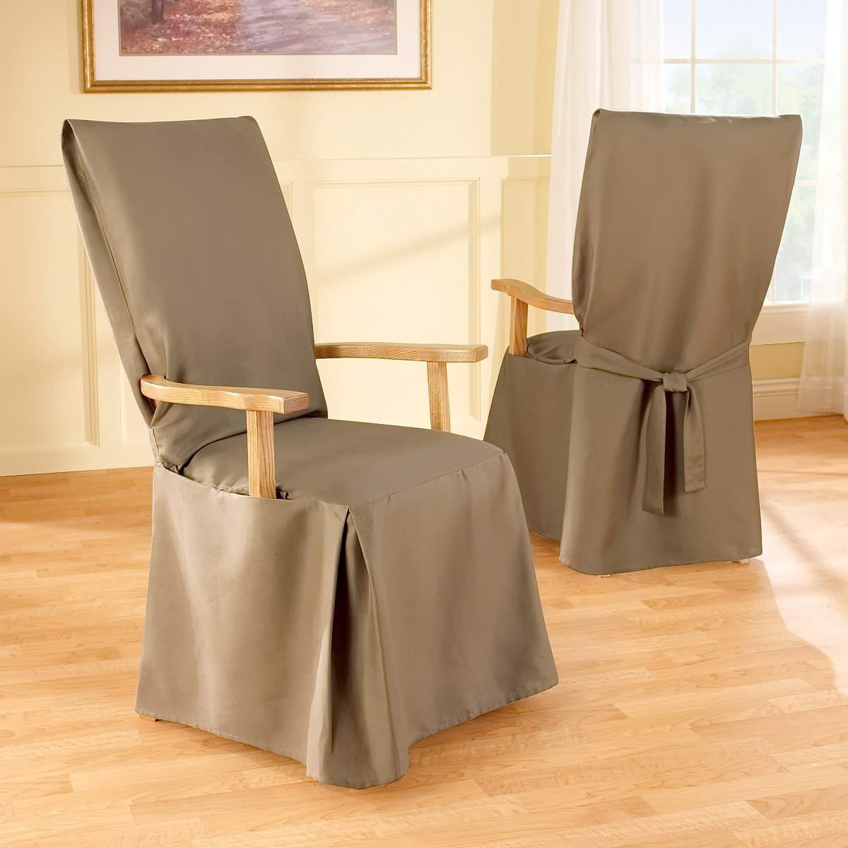 Slipcovers For Dining Room Chairs With Arms Slipcovers For for size 1200 X 1200