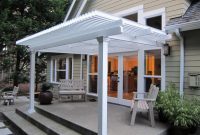 Small Louvered Roof Patio Cover Attached To The House Over A pertaining to measurements 1024 X 768