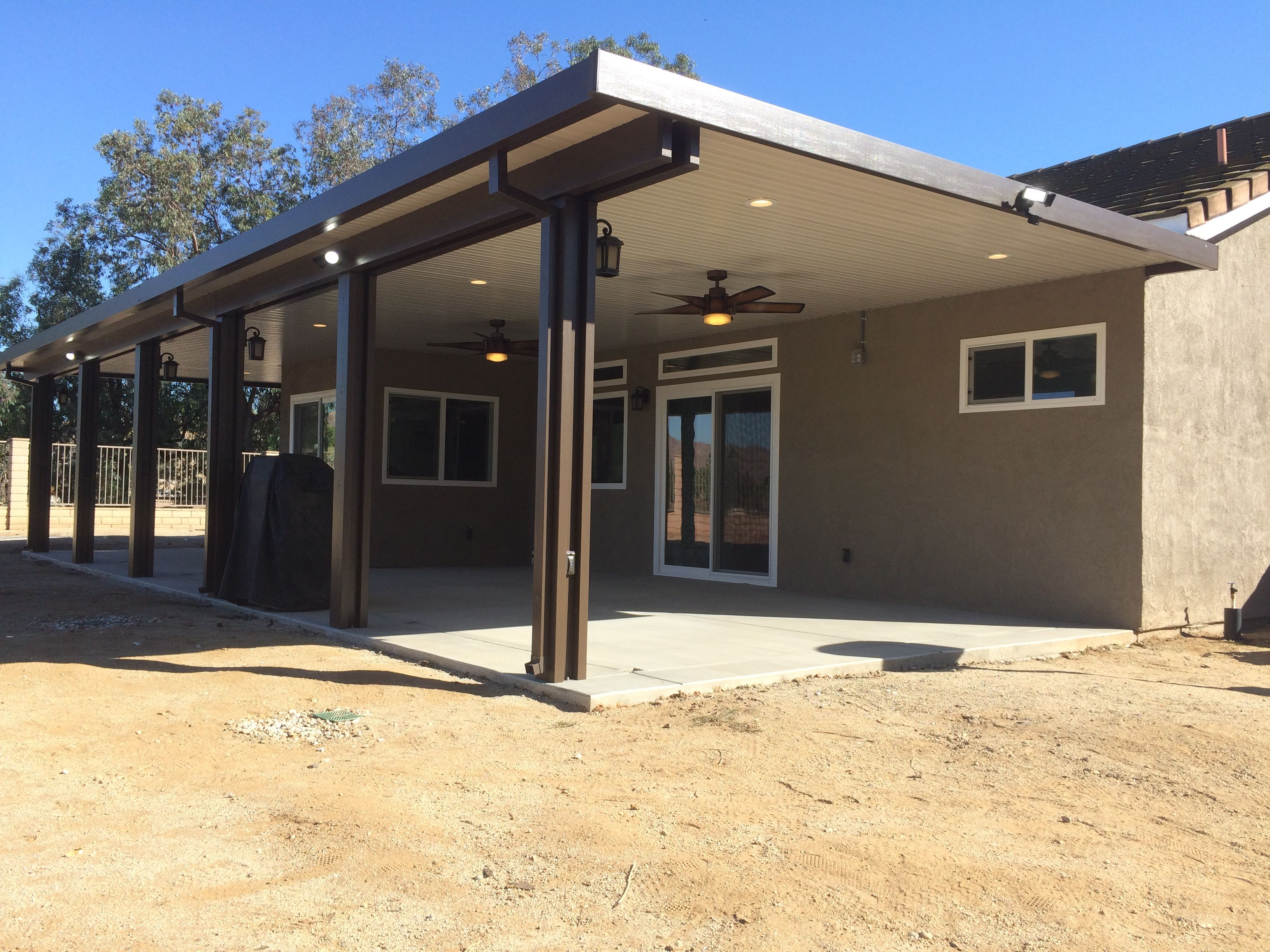 Solid Alumawood Patio Cover With Electrical Colors Are intended for measurements 3264 X 2448