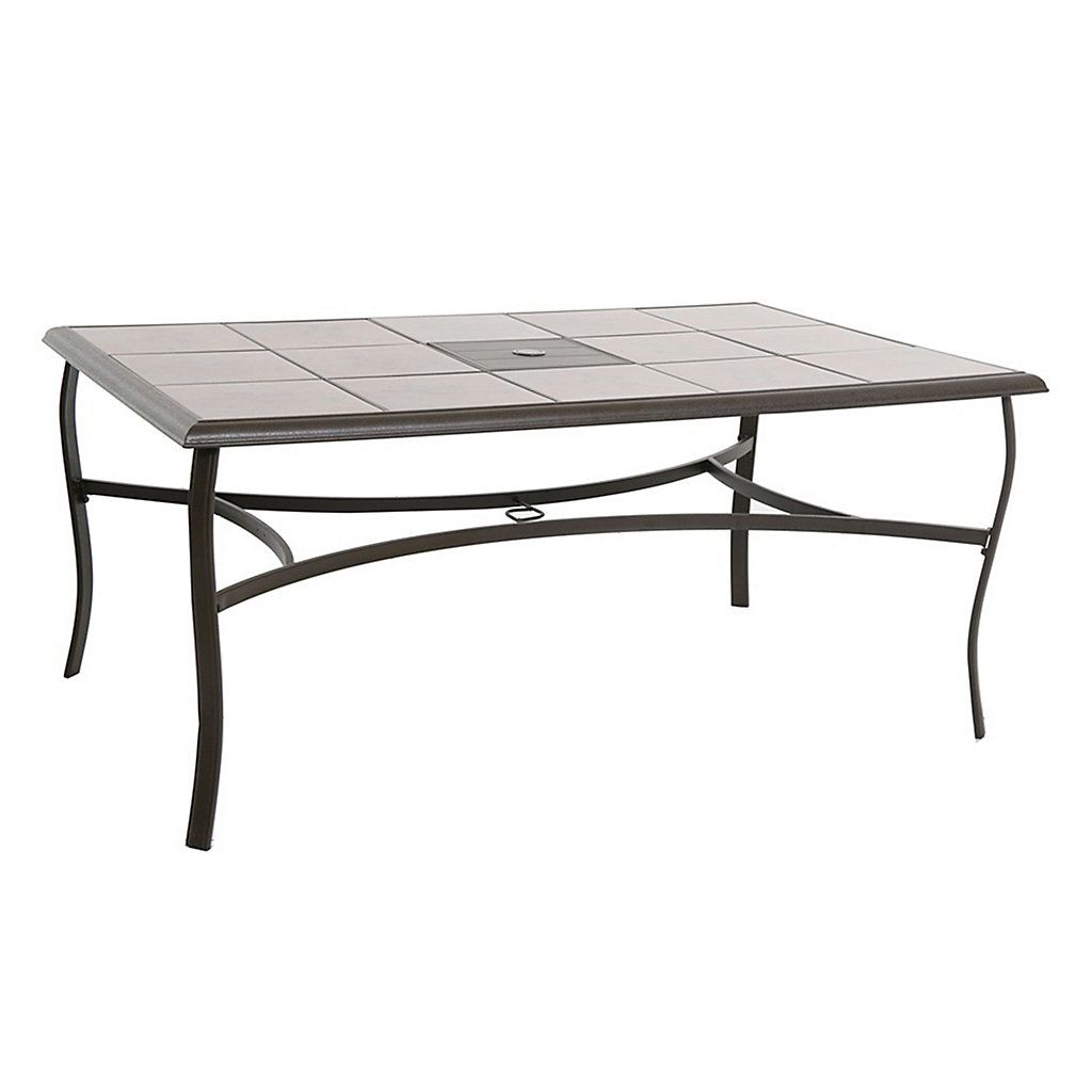 Sonoma Goods For Life Coronado Rectangular Patio Table regarding proportions 1024 X 1024