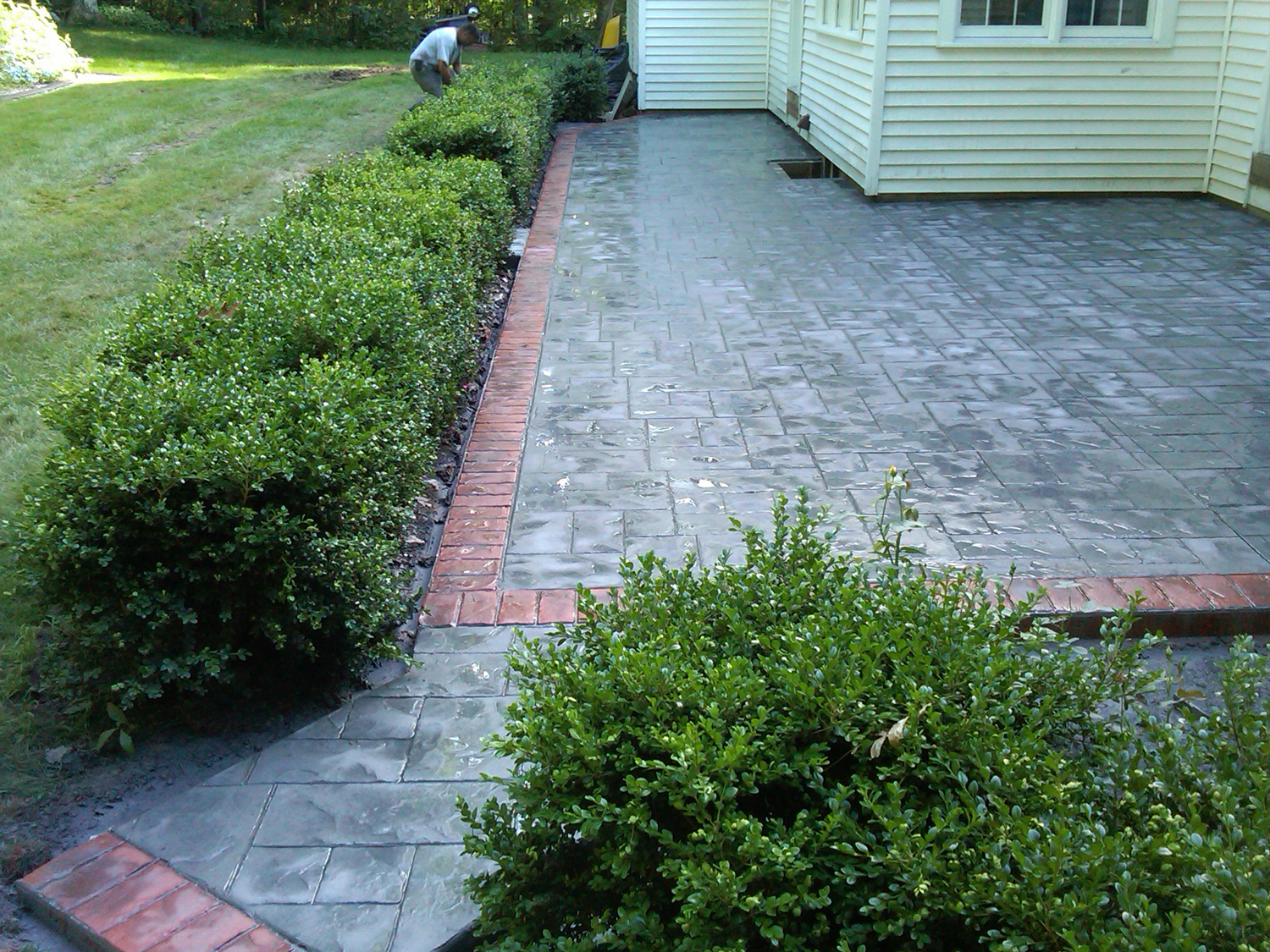 Stamped Concrete Bedford Nh Kda Decorative Walkways Patios regarding sizing 1500 X 1125