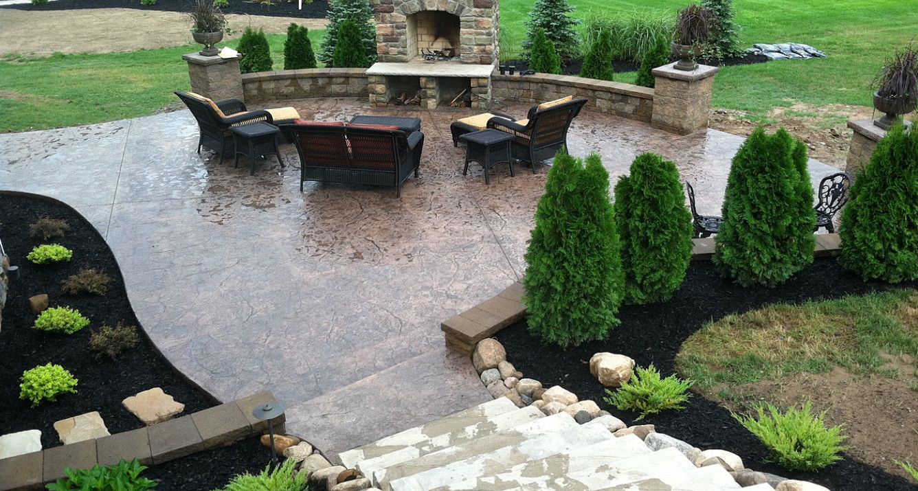 Stamped Concrete Contractors Rochester Ny Patio Sidewalk within size 1336 X 715