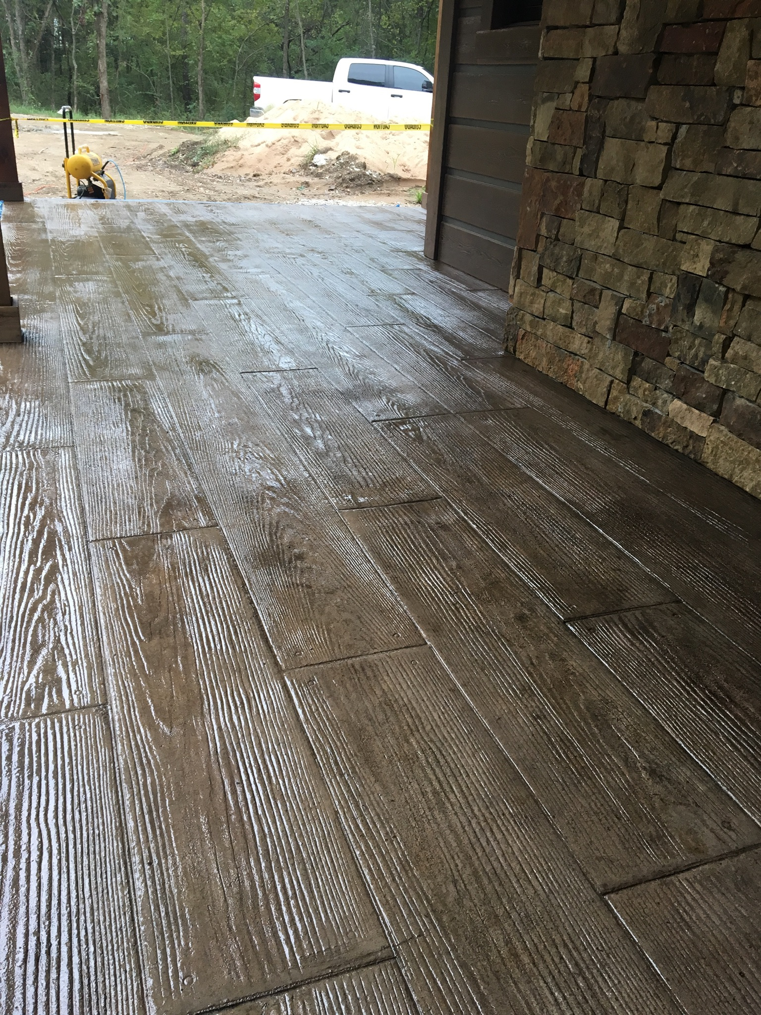 Stamped Concrete Driveways Patios In Tulsa inside proportions 1536 X 2048