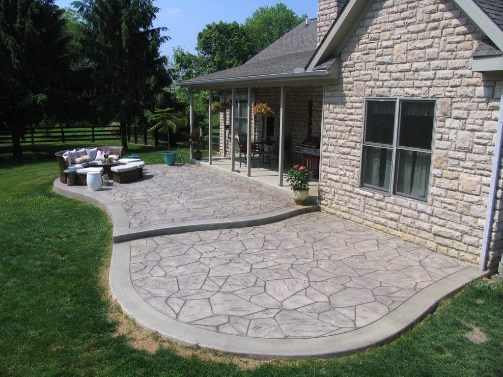 Stamped Concrete Driveways Patios Walkwayspool Deck And throughout dimensions 1024 X 768