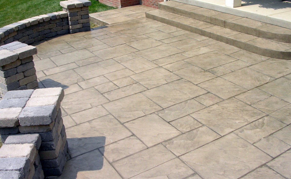 Stamped Concrete Finish Custom Concrete Plus within size 1144 X 704