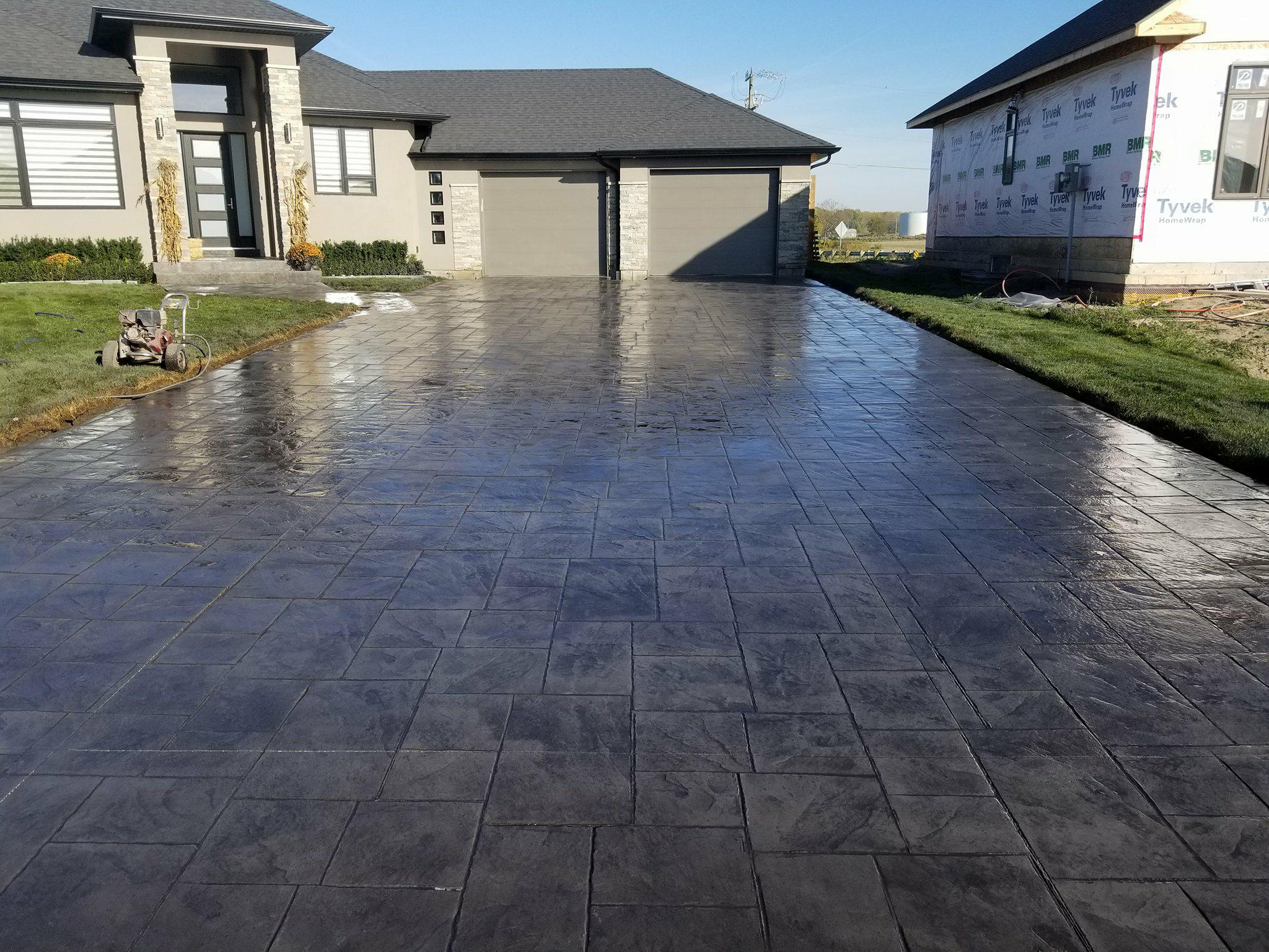 Stamped Concrete Ontario Coatsworth Construction inside measurements 2048 X 1536