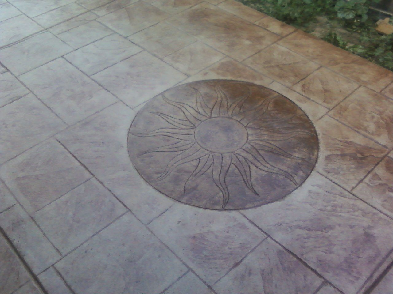 Stamped Concrete Outside Pattern Not Circle Concrete throughout measurements 1280 X 960