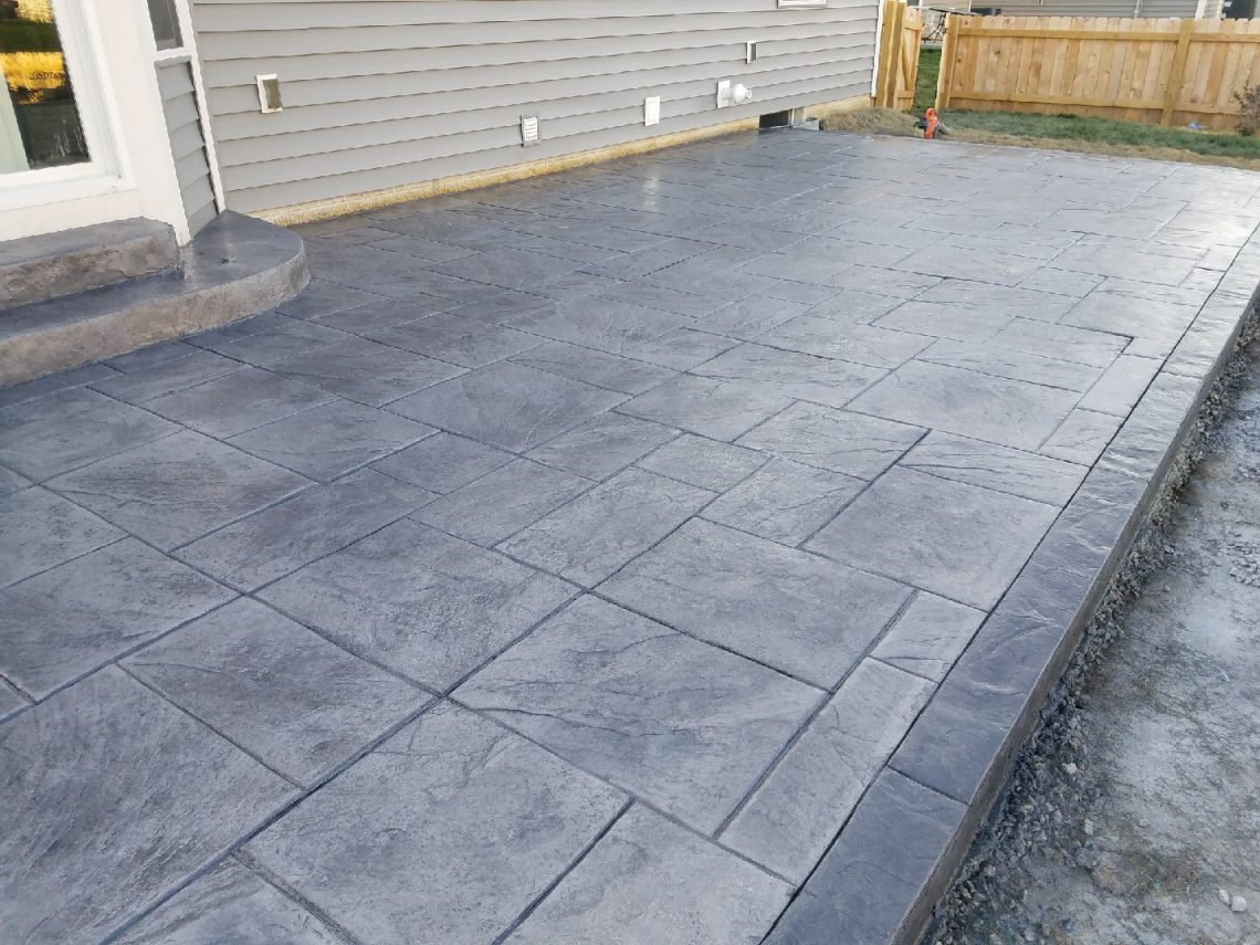 Stamped Concrete Patio Dc Stamped Concrete Service In intended for measurements 1140 X 855