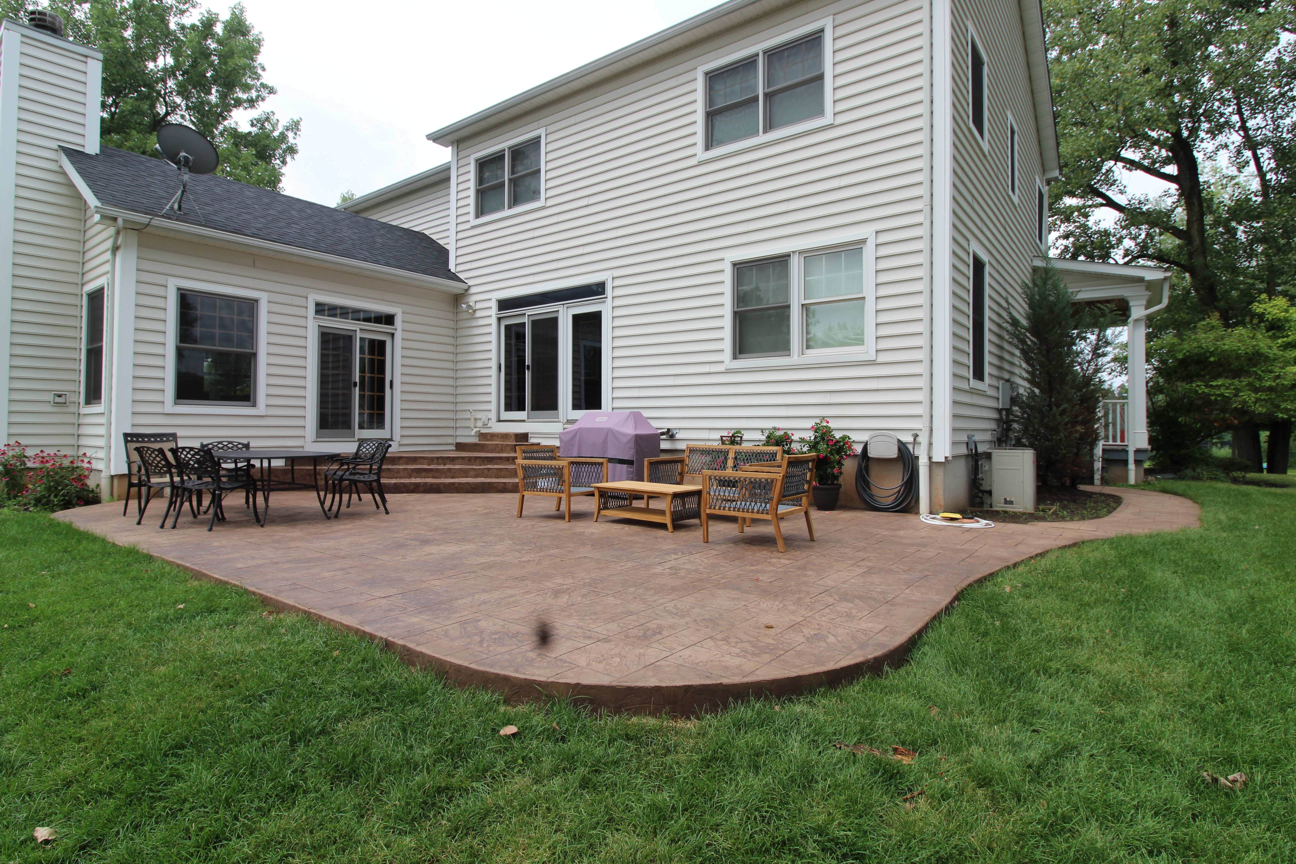 Stamped Concrete Patio Driveways Porches Contractor throughout dimensions 5184 X 3456