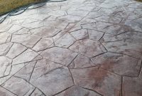 Stamped Concrete Possibly Put Solvent Sealer Over Water within measurements 2016 X 1134