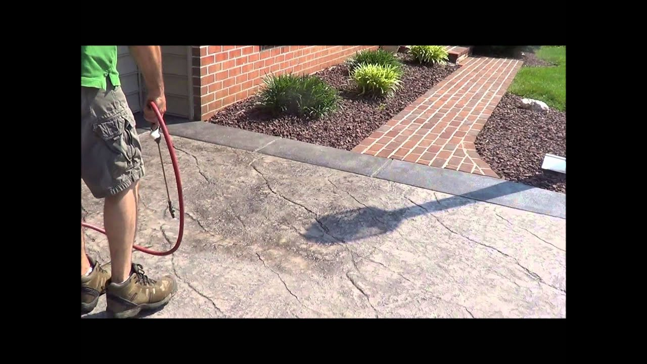 Stamped Concrete Sealer for size 1280 X 720