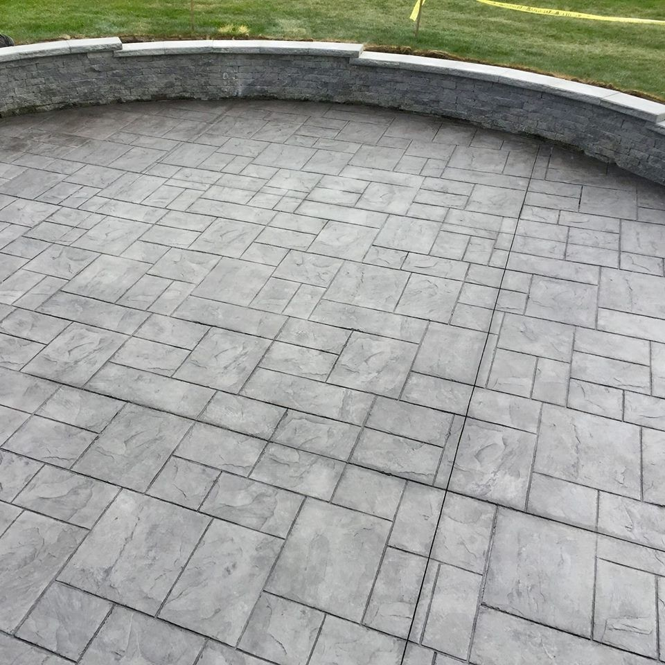 Stamped Concrete Traditional Patio Boston for sizing 960 X 960