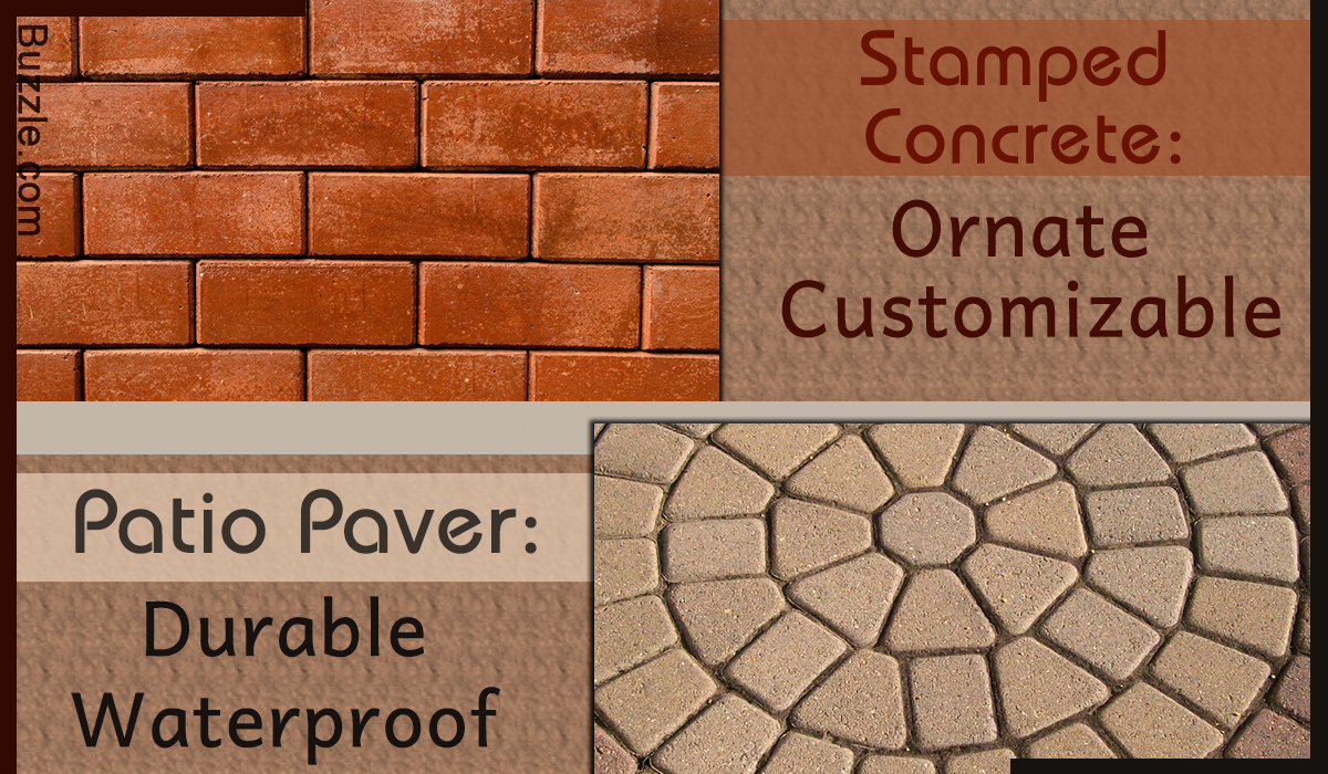 Stamped Concrete Vs Paver Patio Which Is The Better Option for size 1200 X 700