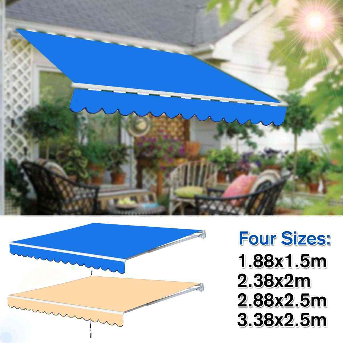 Sun Shade Shelter Waterproof Top Cover Canopy Replacement inside measurements 1200 X 1200