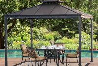 Sunjoy Harper Steel Hardtop Gazebo 10 X 10 Outdoor Sun regarding size 1600 X 1600