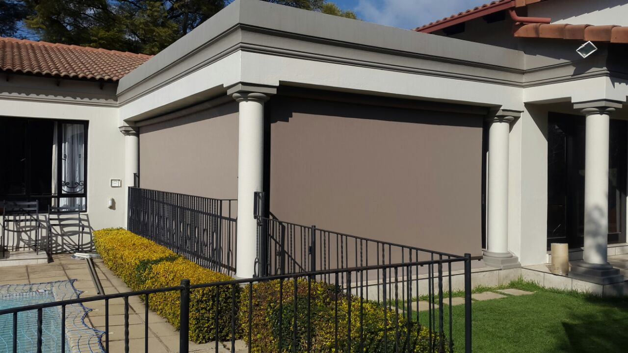 Sunscreen Patio Blinds Drop Arm Blinds Gauteng in sizing 1280 X 720