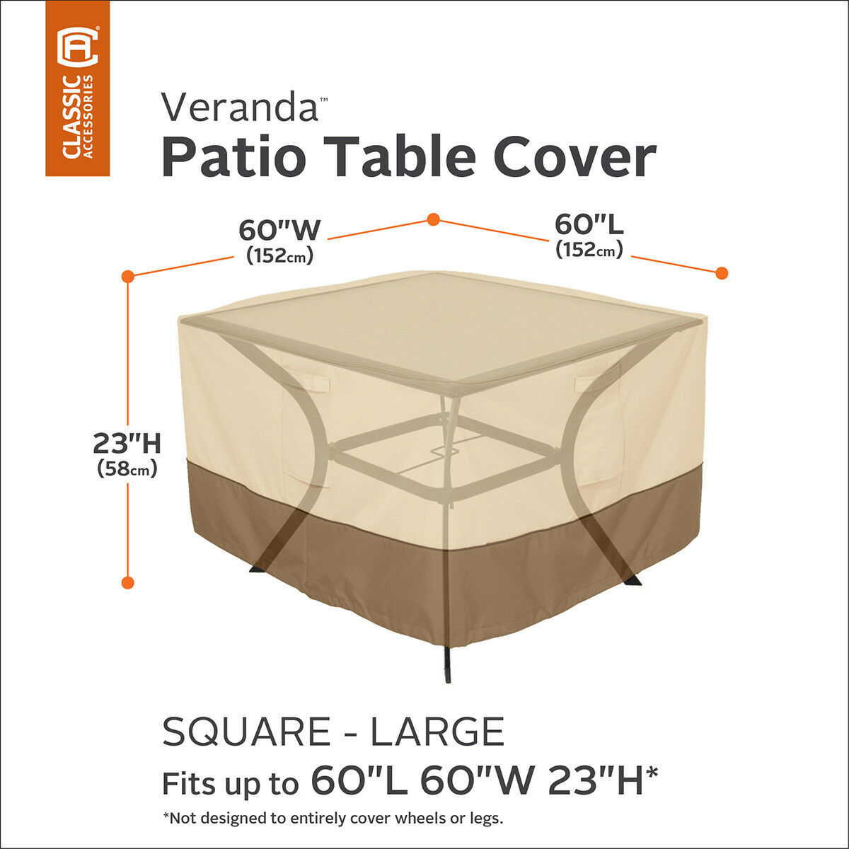 Table Cover Pebble Square Classic 55 567 011501 00 with sizing 1200 X 1200