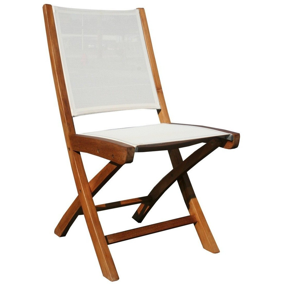 Teak Miami Folding Side Chair Set Of 2 Chair Patio intended for measurements 1105 X 1105