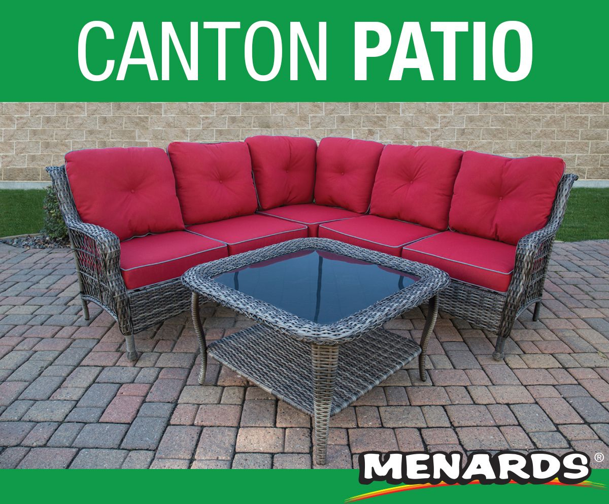 The Backyard Creations Canton Patio Sectional Comes With with regard to size 1200 X 993