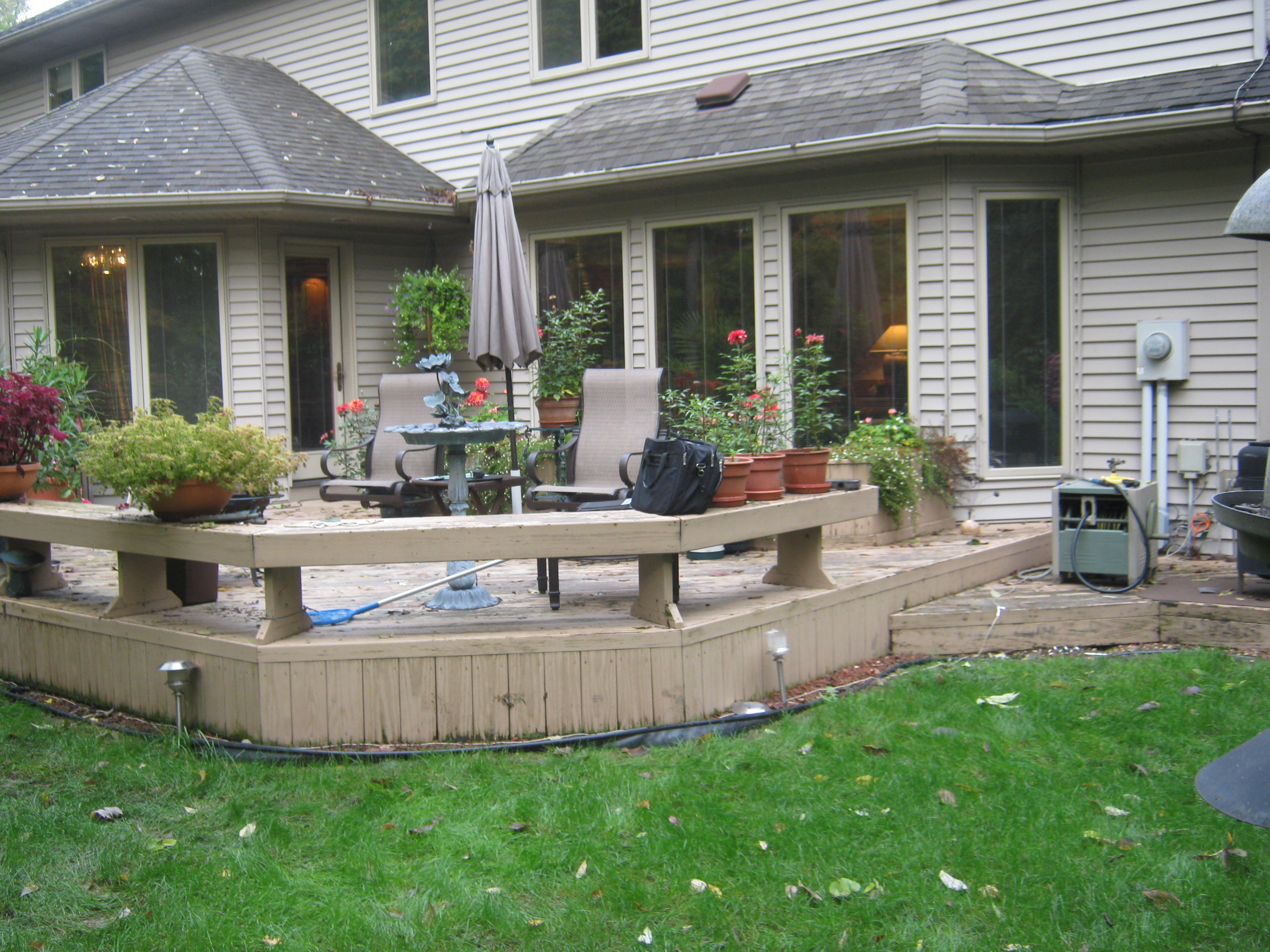 These Fort Wayne Homeowners Get New Deck And Patio for proportions 2816 X 2112