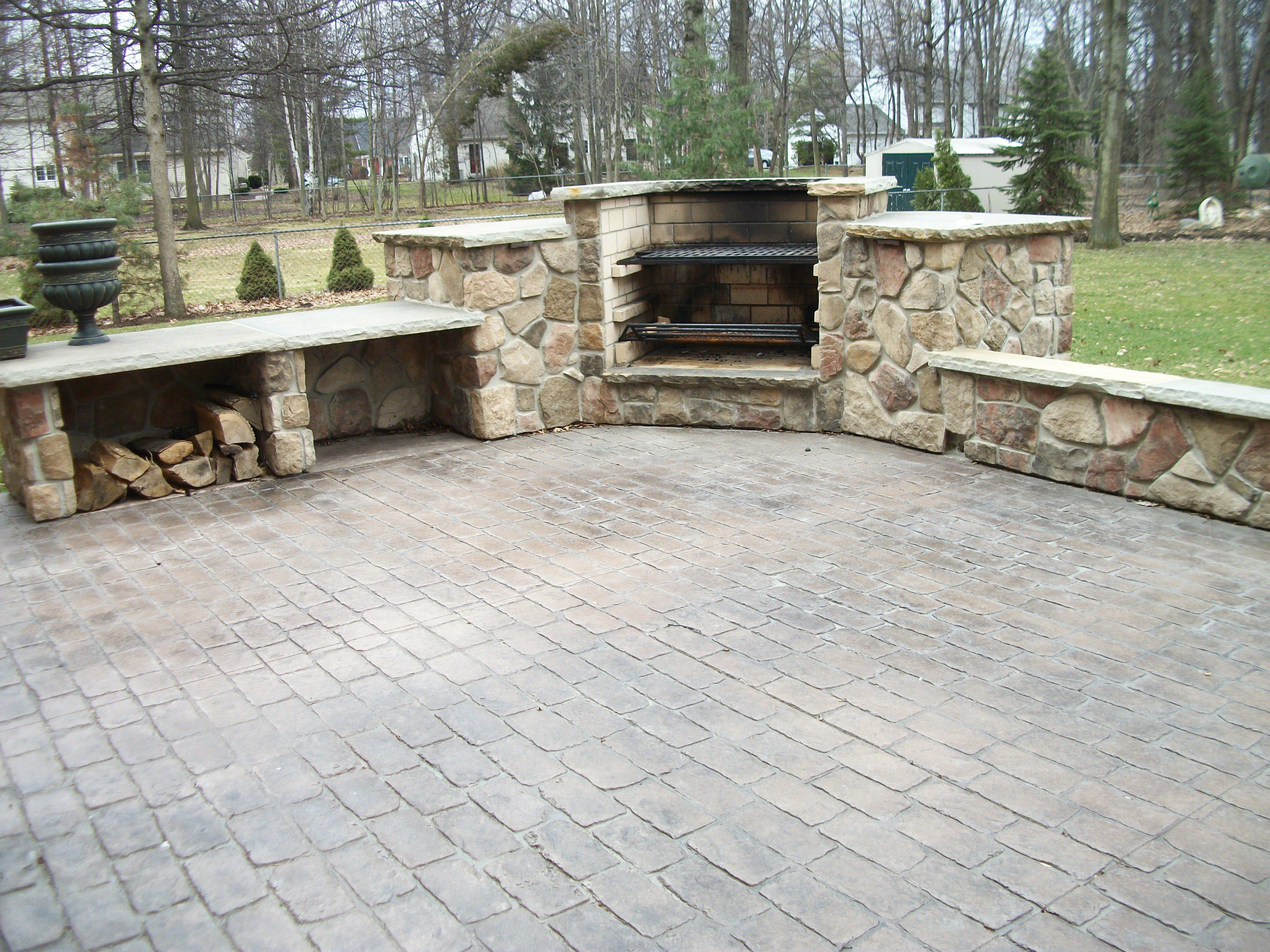 This Is It Cobblestone Stamped Concrete Patio With Outdoor regarding dimensions 4000 X 3000