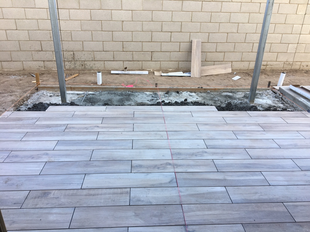 Tile Over Concrete Patio Without Slab Concrete Stone pertaining to size 1200 X 900