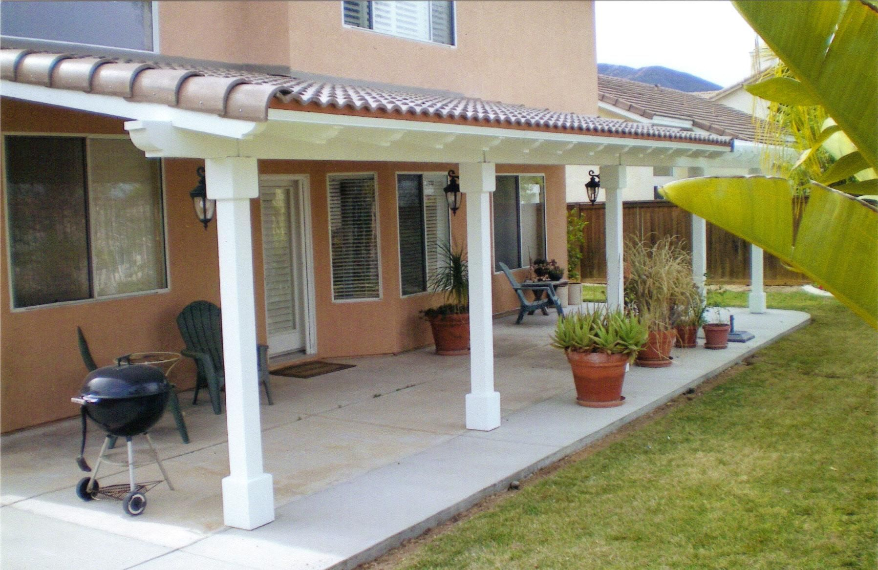 Tile Roof Patio Cover Wood Builders Construction Pergola throughout sizing 1797 X 1167