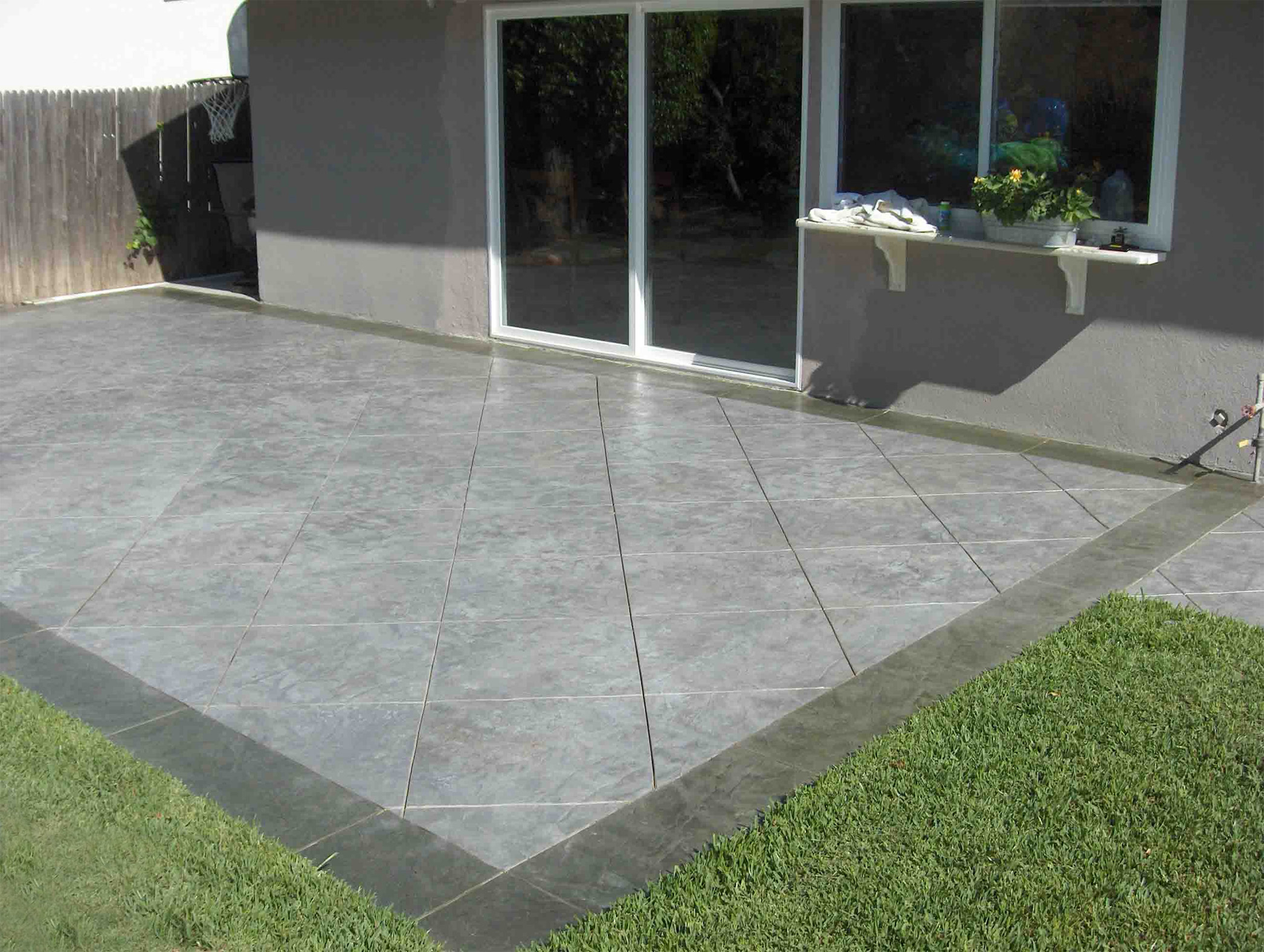 Tutorial For Creating Your Own Concrete Patio With Do It with size 2092 X 1576