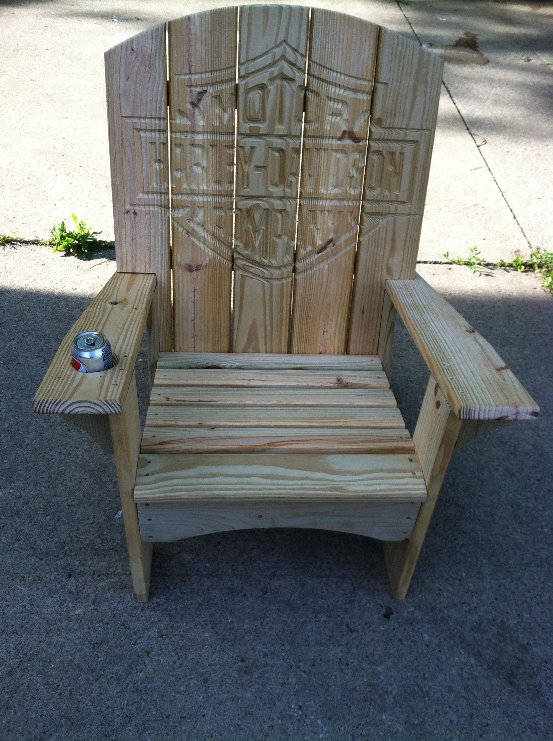 Ultimate Harley Davidson Adirondack Chair Outdoor inside proportions 1936 X 2592