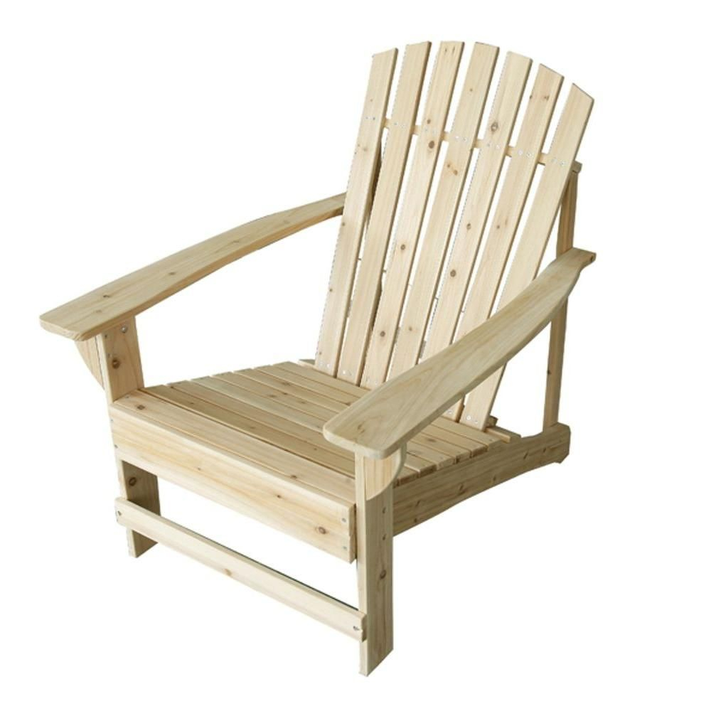 Unfinished Wood Patio Adirondack Chair This Month Wood with proportions 1000 X 1000