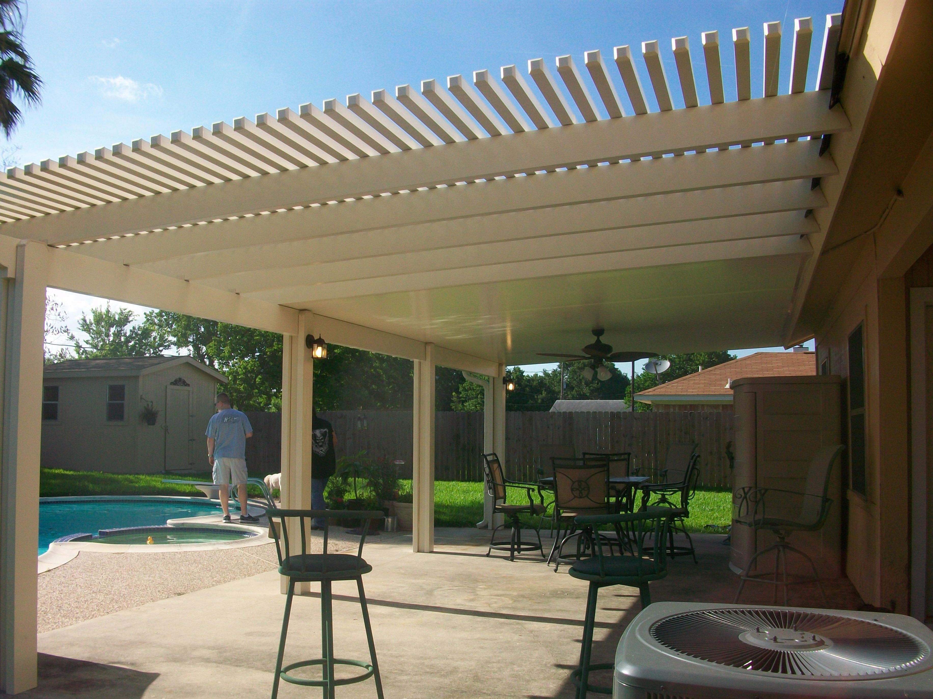 Unique Alumawood Pergola Covered Patio Lonestar Patio in measurements 3664 X 2748