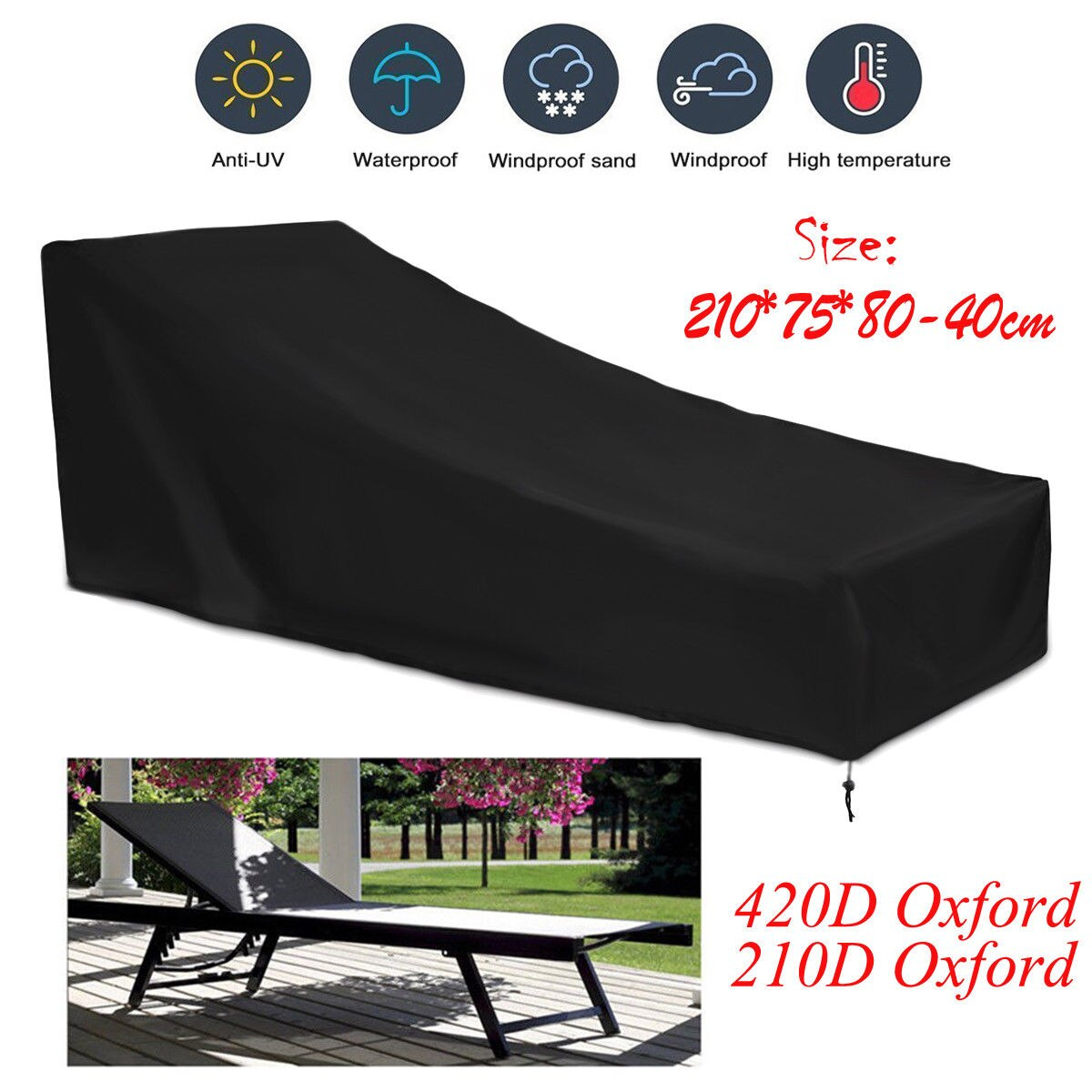 Us 60 21 Offnew Waterproof Outdoor Lounge Chair Cover Garden Parkland Patio Chairs Furniture In All Purpose Covers From Home Garden On in dimensions 1200 X 1200