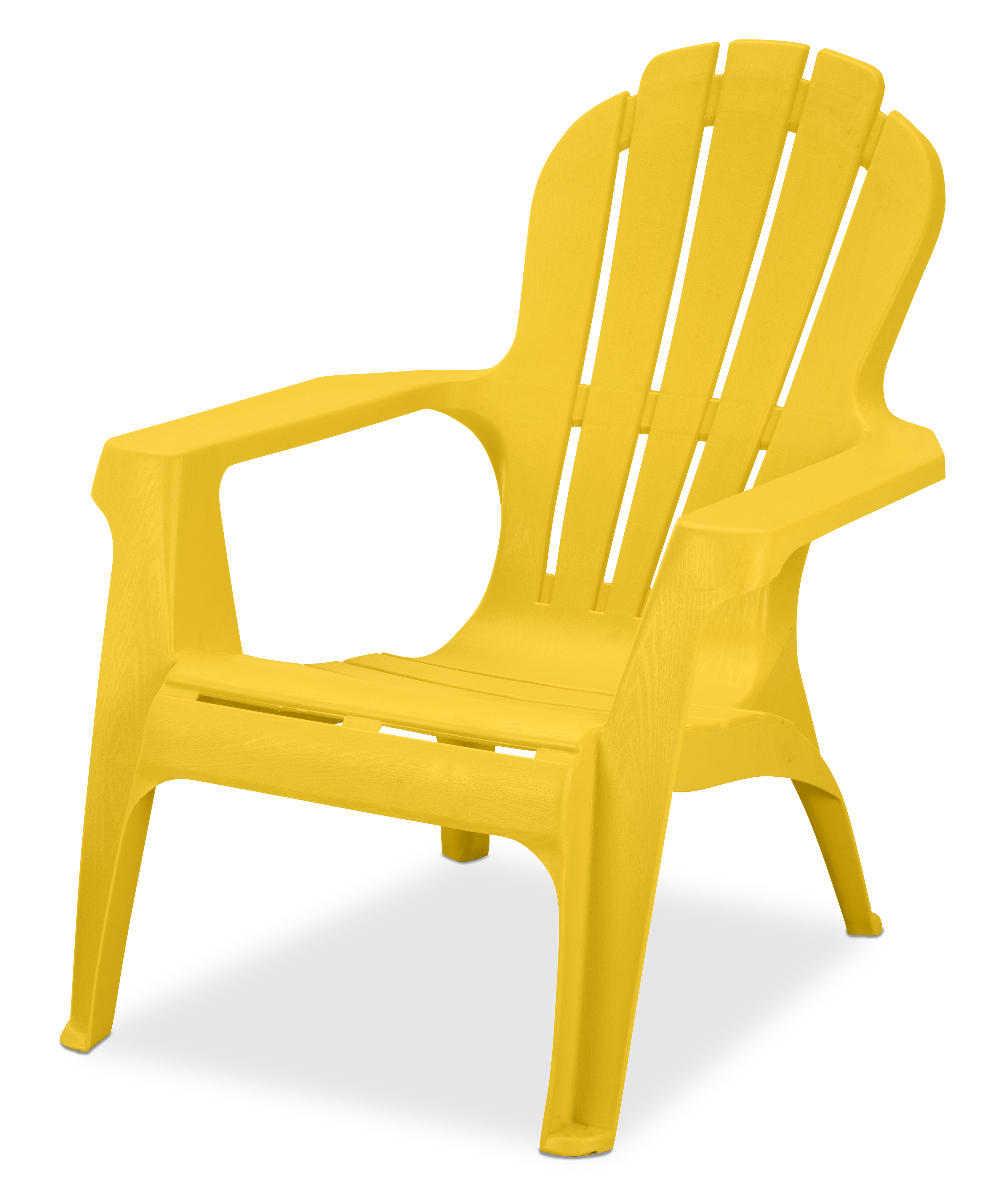 Us Leisure Resin Adirondack Plastic Patio Furniture Chair Yellow regarding dimensions 2869 X 3452