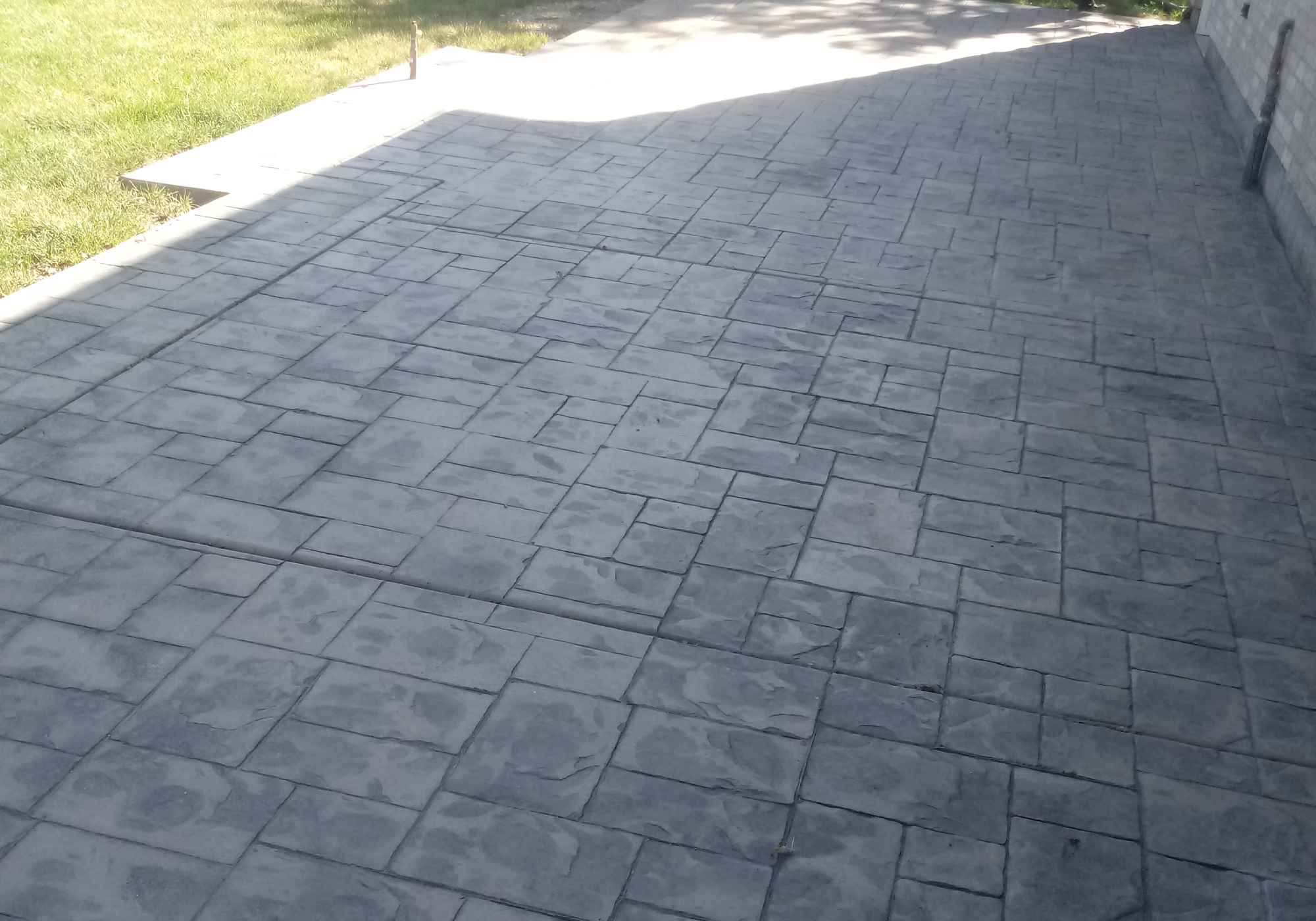 Utah Stamped Concrete Patio Hor Arc Supply Utah Provider intended for proportions 2000 X 1400