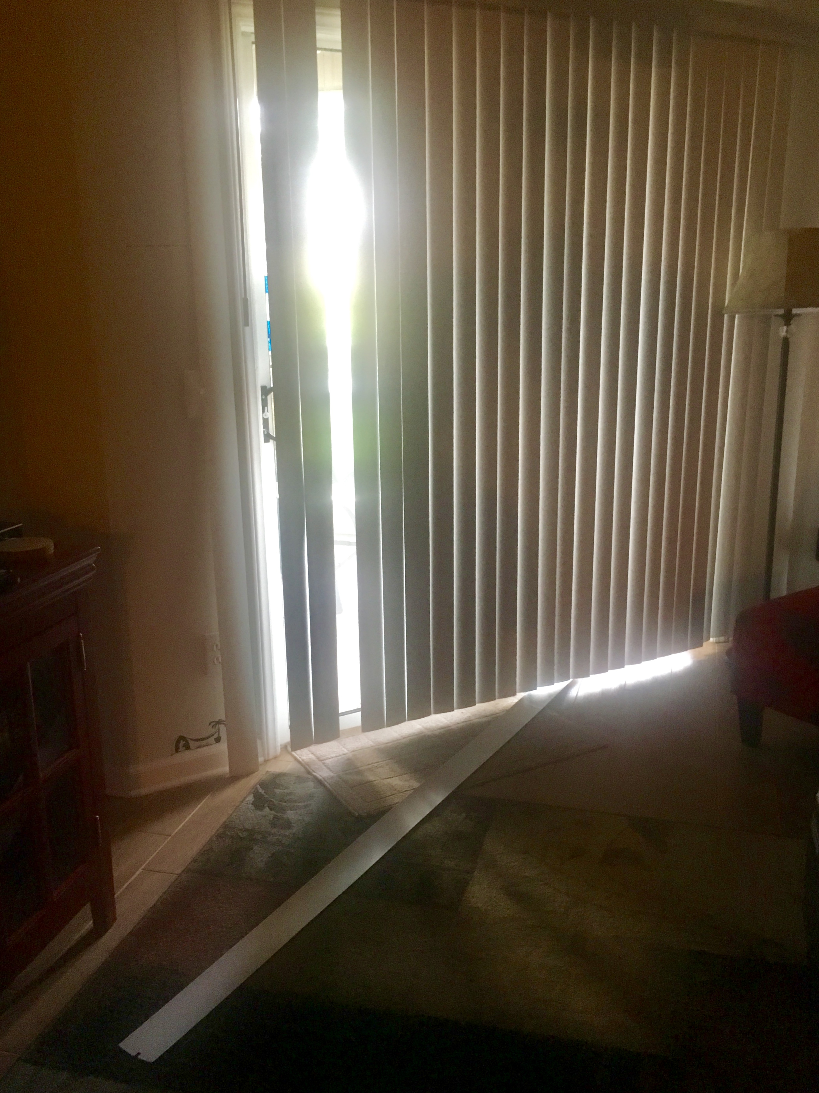 Vertical Blinds Or Curtains On Sliding Glass Door Hosting in proportions 2752 X 3670